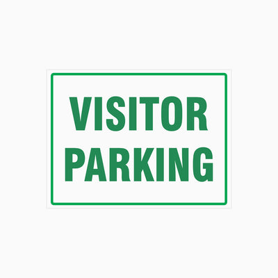 VISITOR PARKING SIGN landscape
