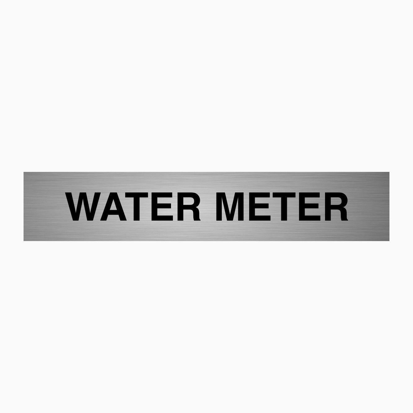 WATER METERS SIGN