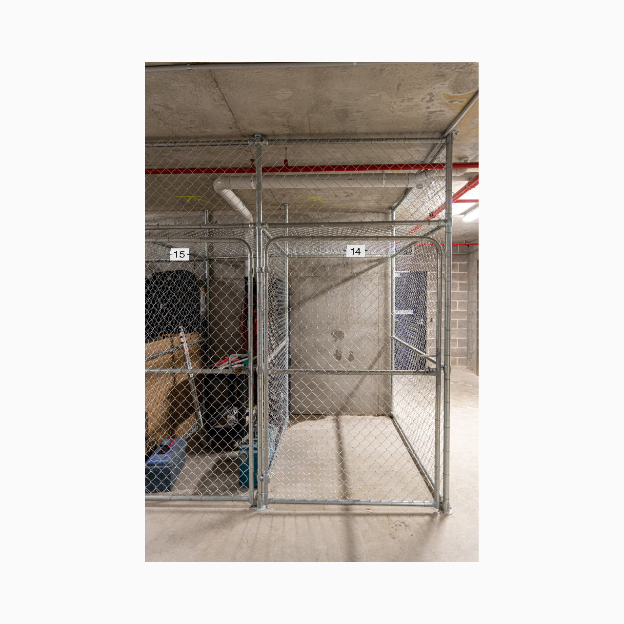 Storage Cage Number Sign – Get signs
