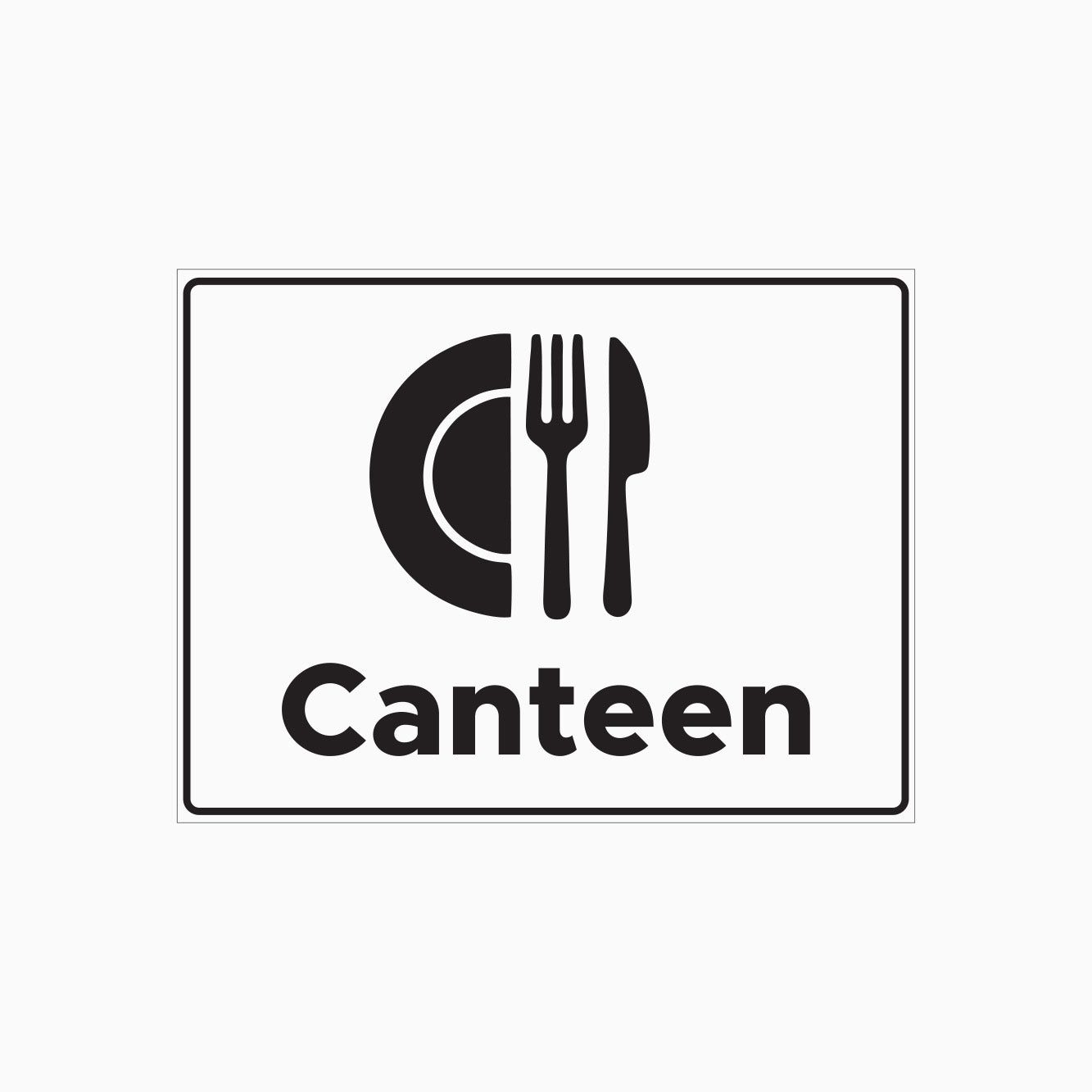 CANTEEN SIGN – Get signs