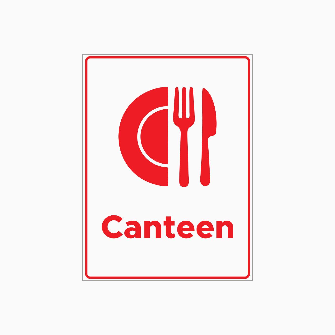 CANTEEN SIGN – Get signs