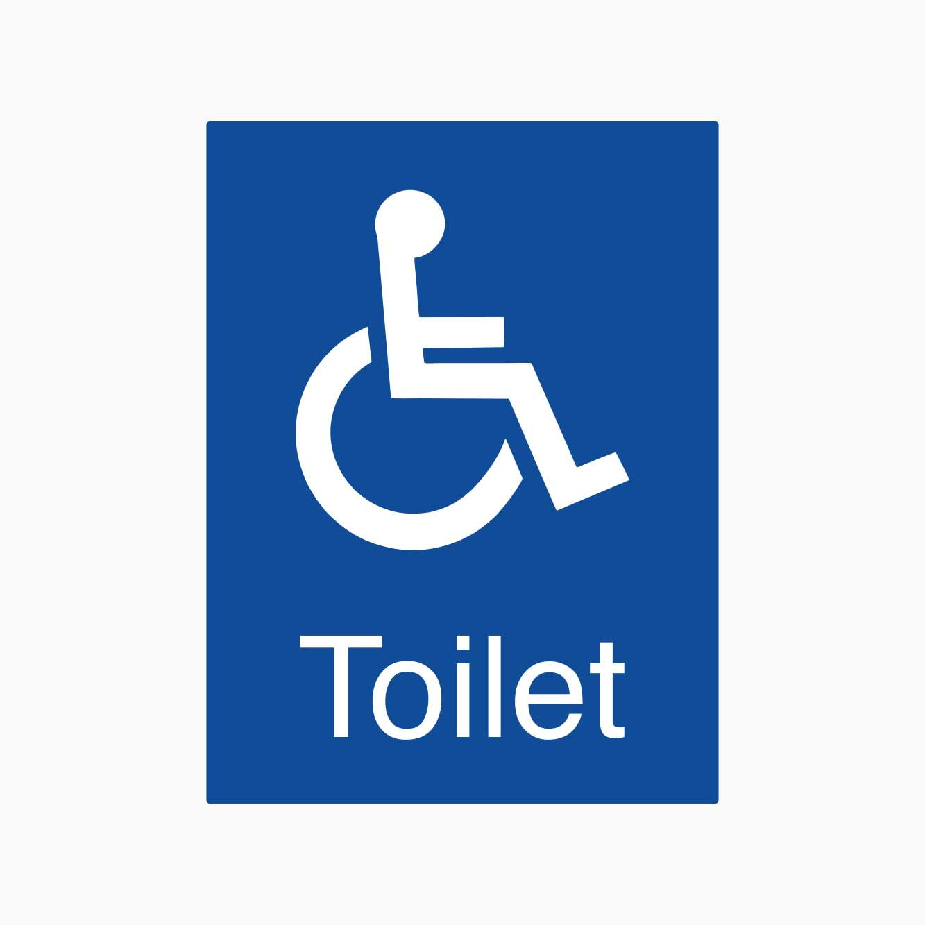 DISABLED TOILET SIGN - GET SIGNS