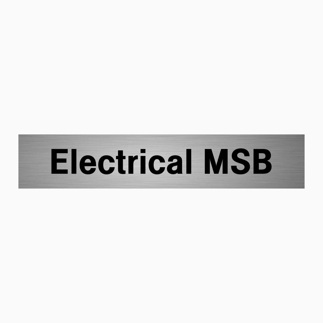 Electrical Main Switchboard (MSB) Sign | Statutory Signs Australia ...