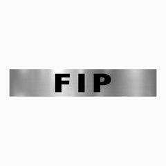 LIFT KEY LOCATED WITHIN FIP PANEL SIGN – Get signs