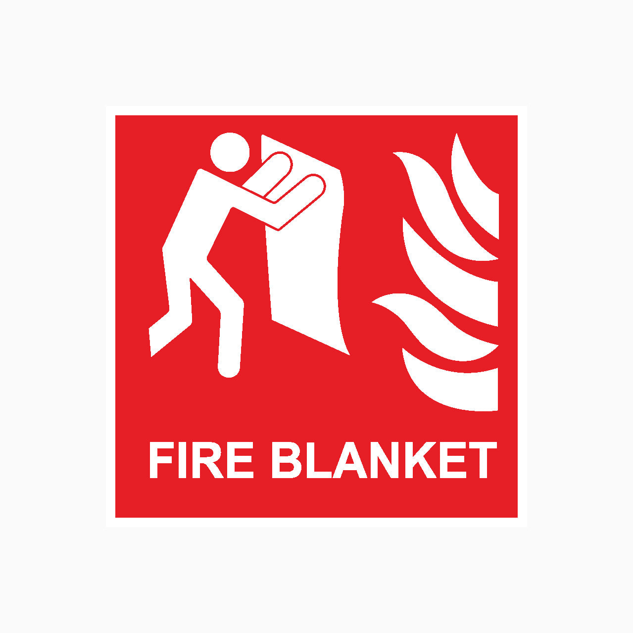  FIRE BLANKET SIGN - fire safety sign - online shop