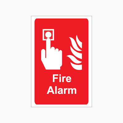 FIRE ALARM SIGN