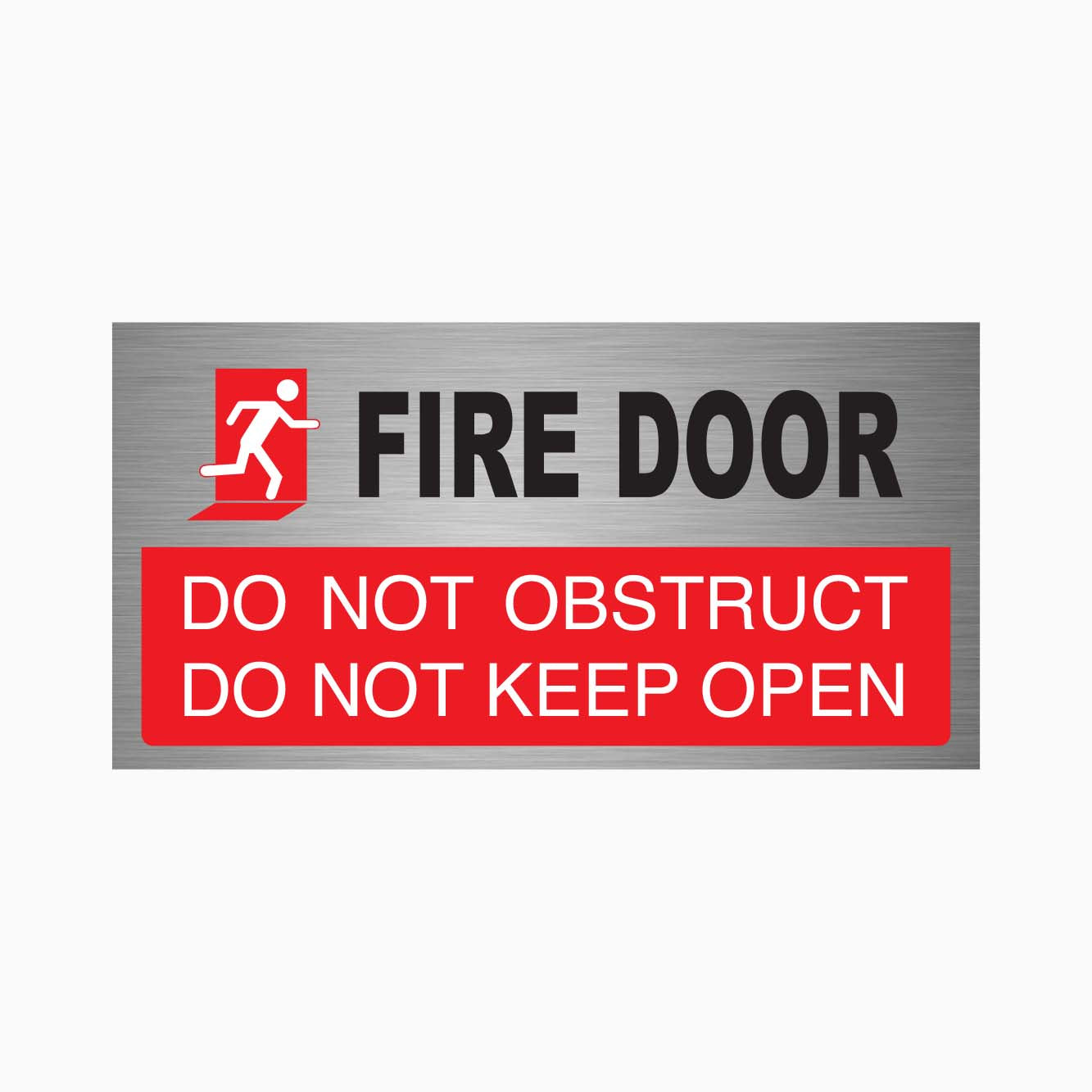 Buy Statutory Fire Safety Door Signs in Australia - Get Signs – Get signs
