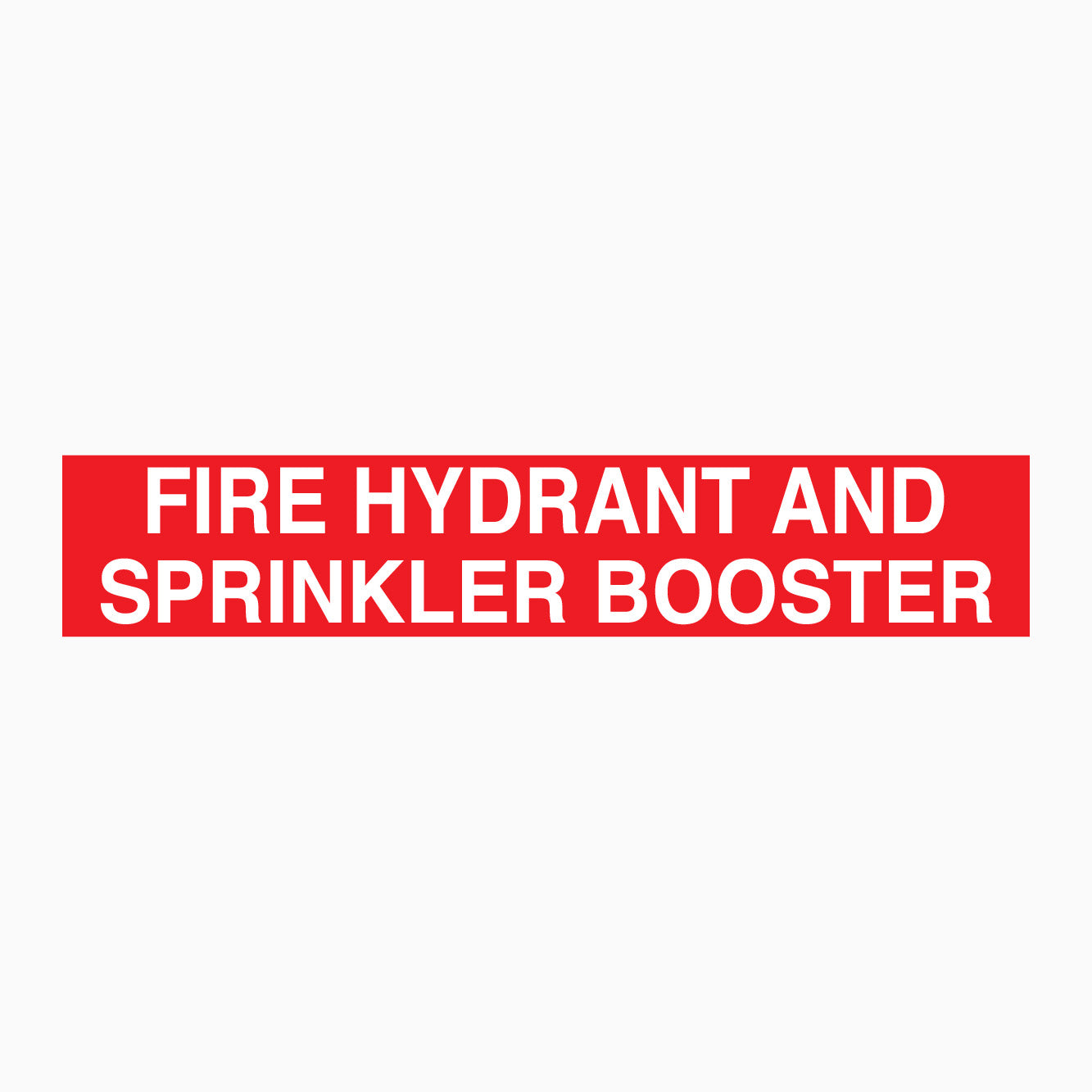 Fire Safety with Premium Statutory Signs: Fire Hydrant and Sprinkler ...