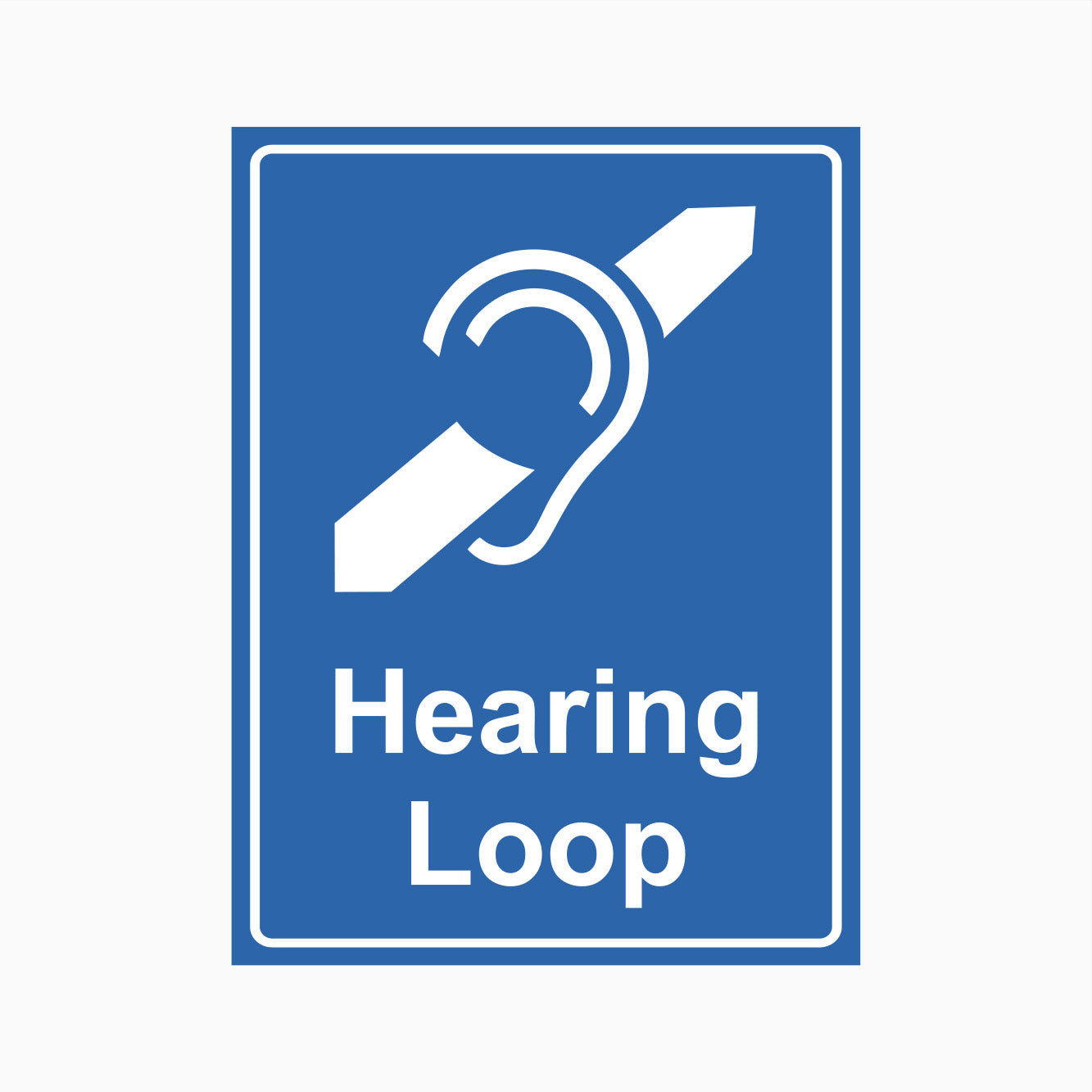 HEARING LOOP SIGN