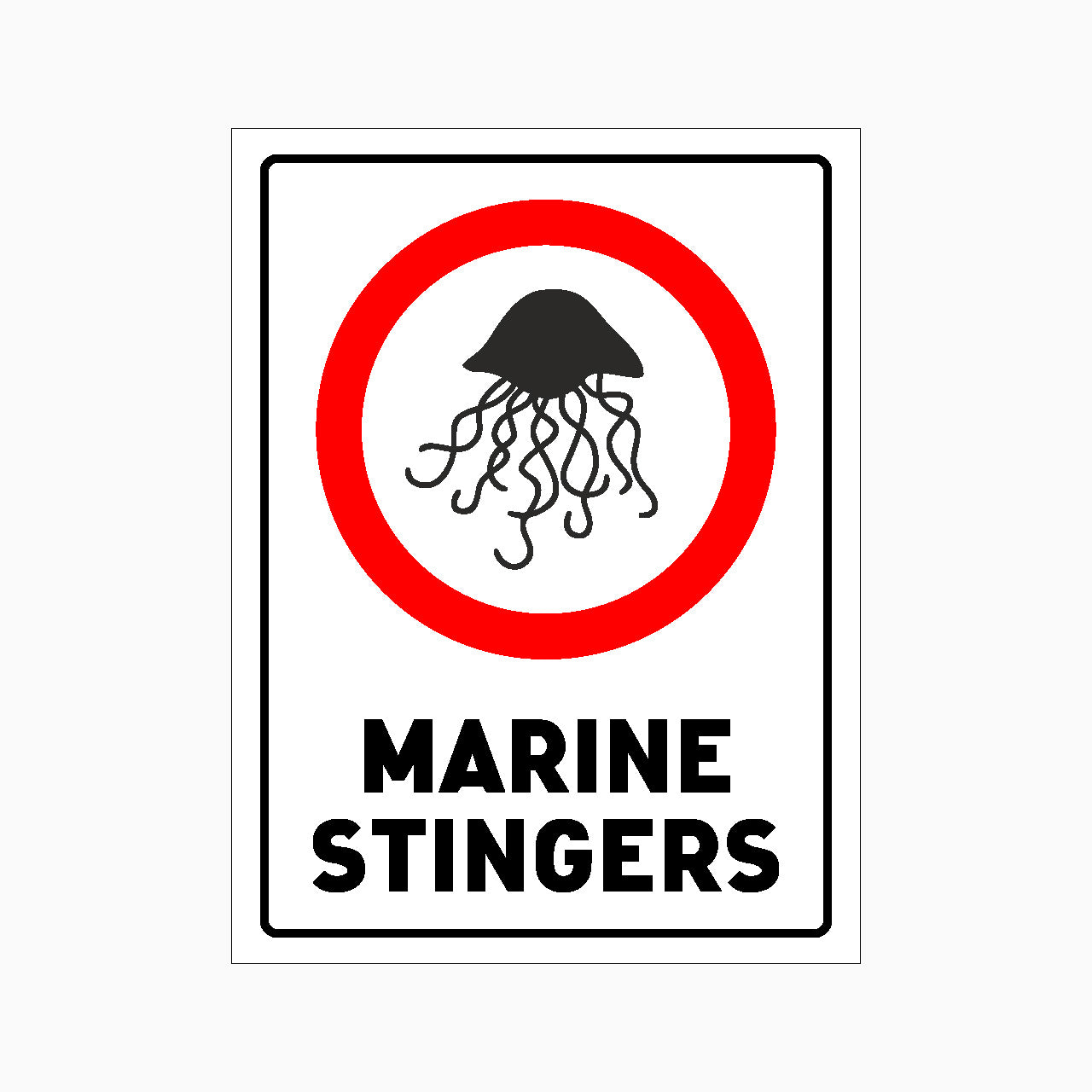 MARINE STINGERS SIGN - GET SIGNS