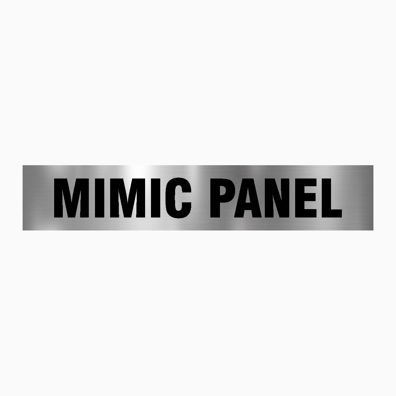 Mirmic Labels MIMIC PANEL SIGN – Get signs