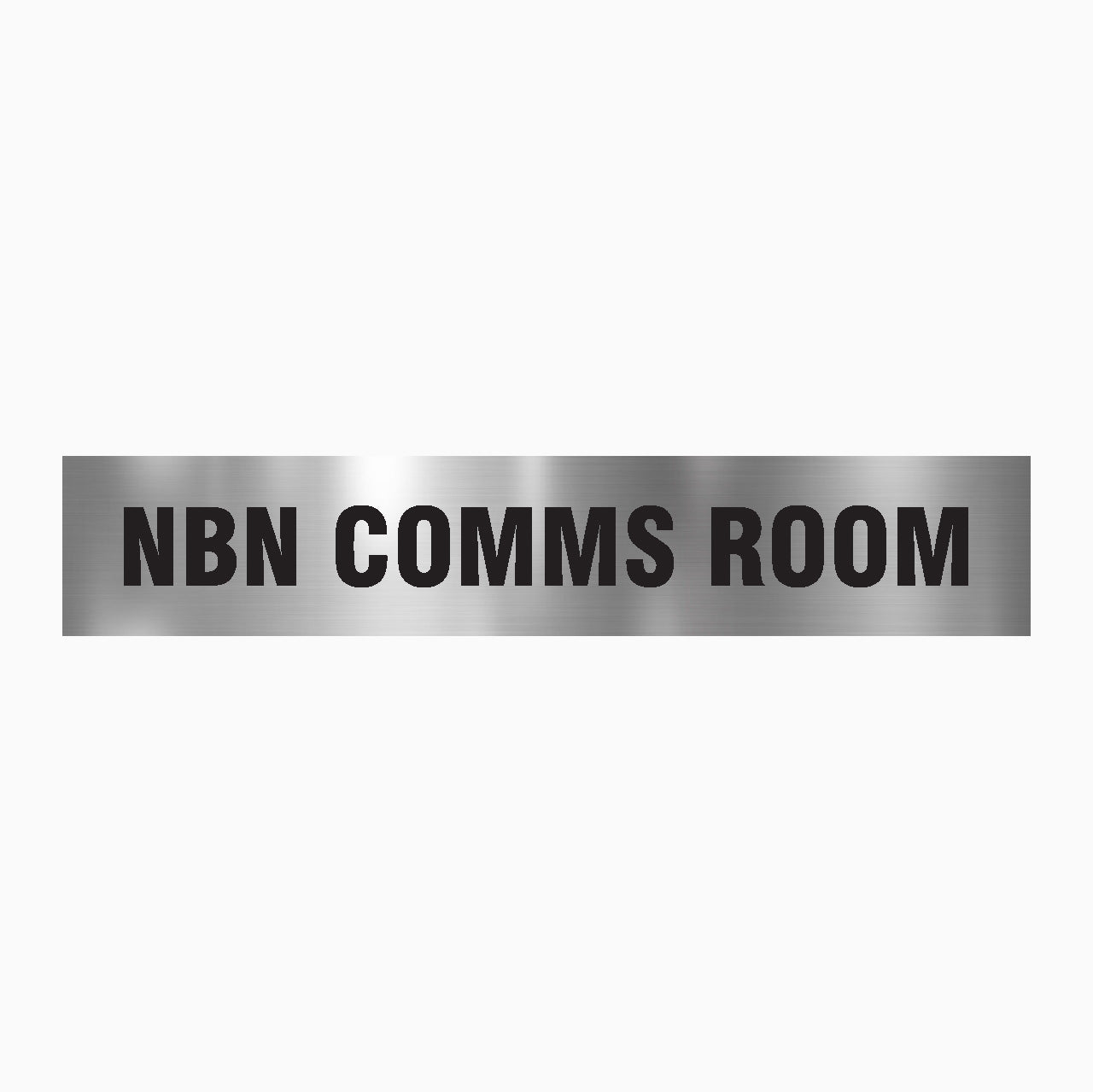 NBN COMMS ROOM SIGN