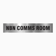 NBN COMMS ROOM SIGN