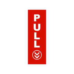 PULL SIGN