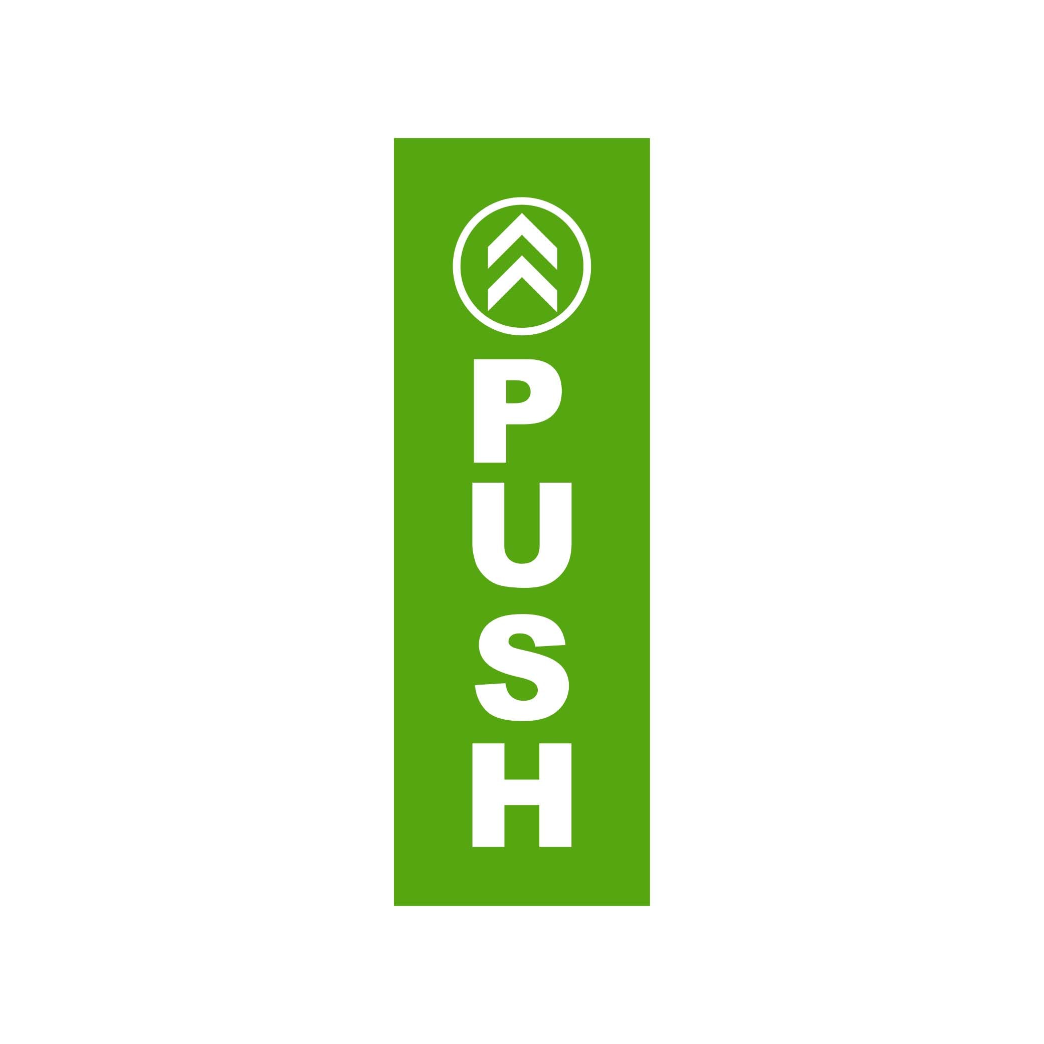 PUSH SIGN – Get signs