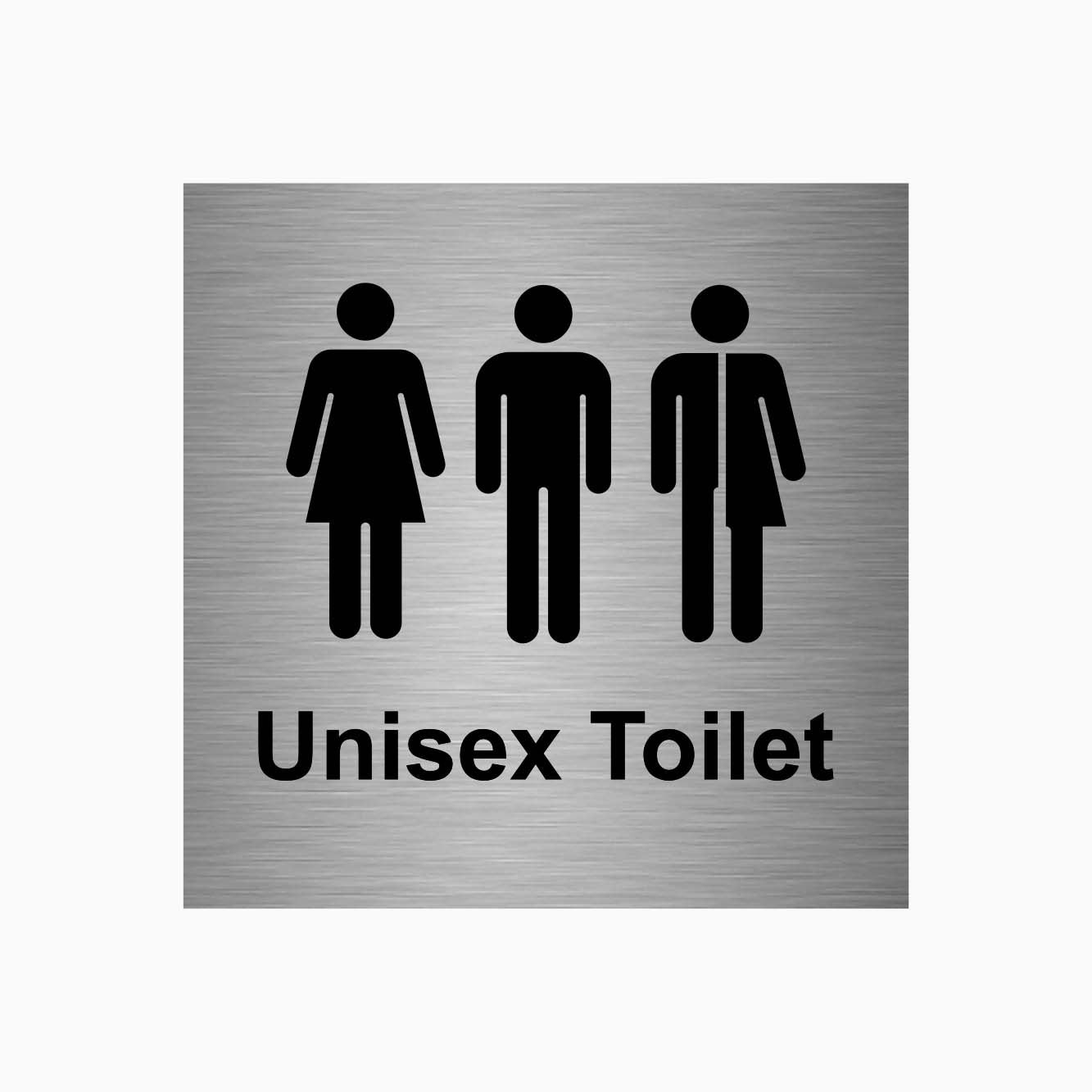 UNISEX TOILET SIGN - GET SIGNS