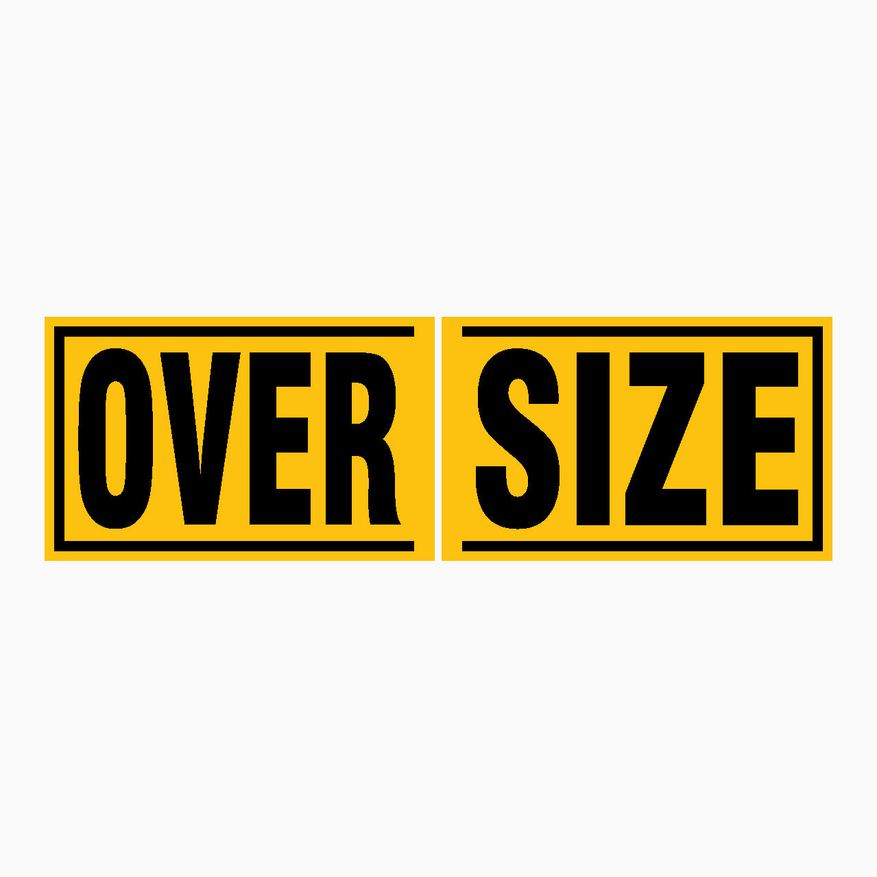 OVERSIZE SIGN | Heavy Vehicle Markers – Get signs