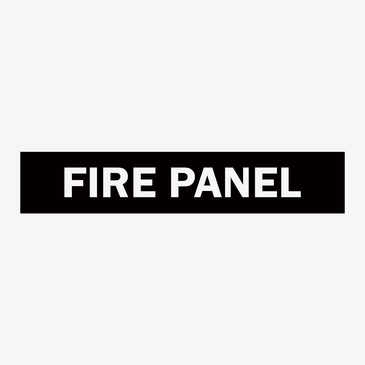 Buy Fire Signs in Australia - FIRE PANEL SIGN – Get signs