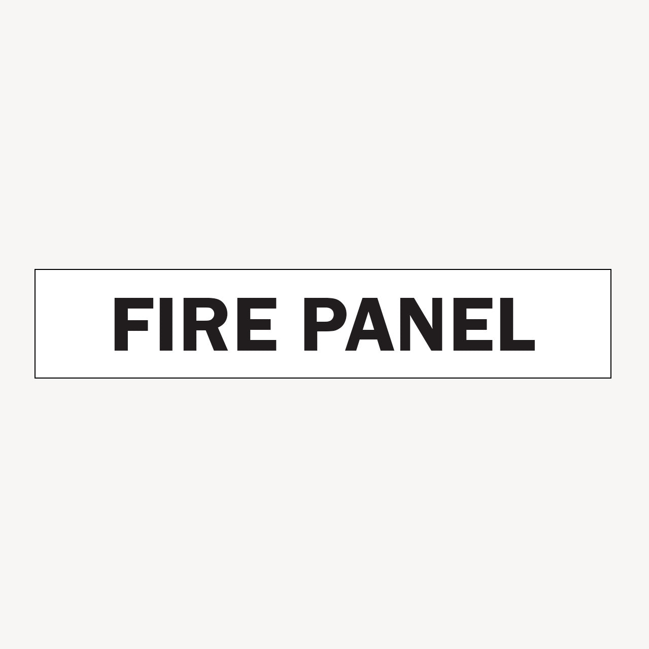 Buy Fire Signs in Australia - FIRE PANEL SIGN