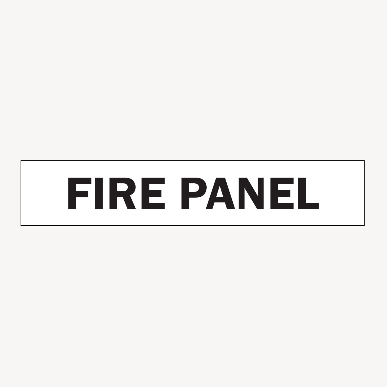 Buy Fire Signs in Australia - FIRE PANEL SIGN – Get signs