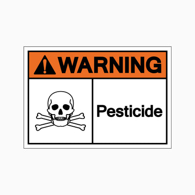 PESTICIDE SIGN