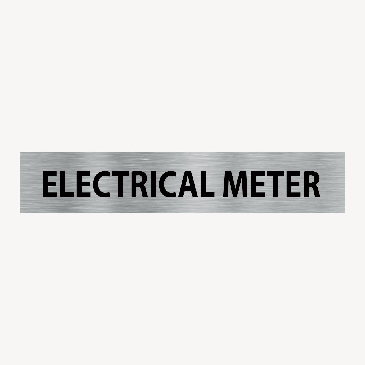 ELECTRICAL METER SIGN - Statutory Signs – Get signs