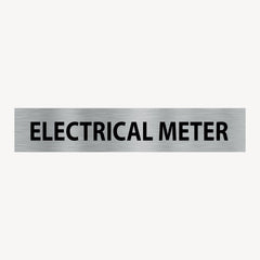 ELECTRICAL METER SIGN