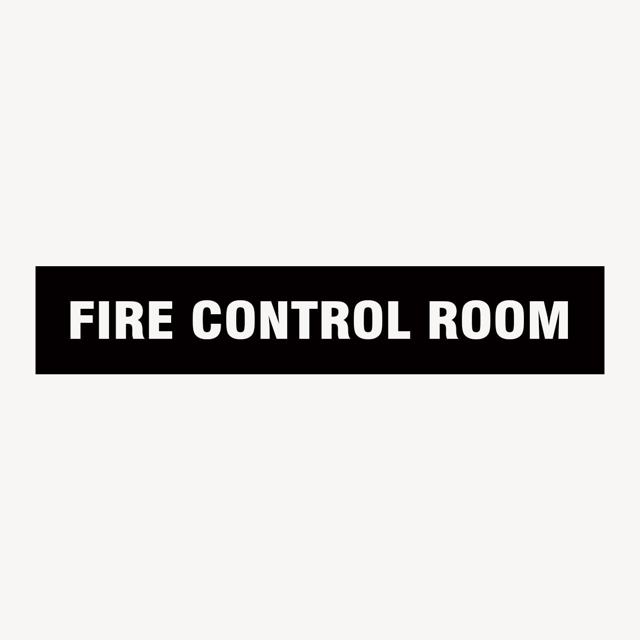 FIRE CONTROL ROOM SIGN - STATUTORY SIGNS - ONLINE SHOP