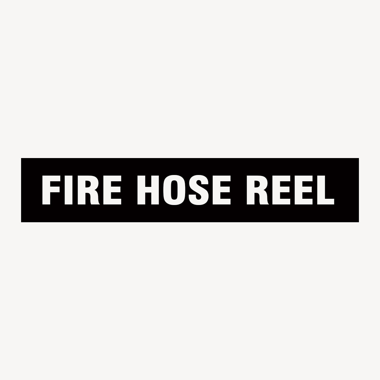 FIRE HOSE REEL SIGN - STATUTORY SIGN - SHOP ONLINE - GET SIGNS