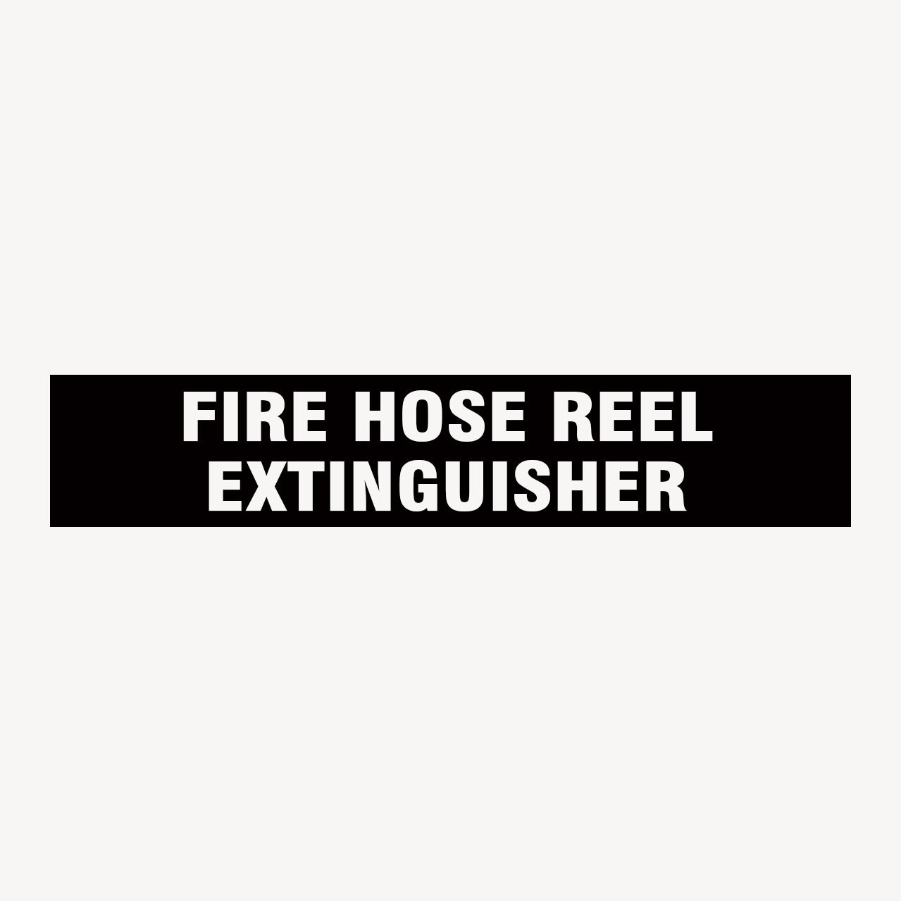 FIRE HOSE REEL/EXTINGUISHER SIGN - shop online fire safety signs