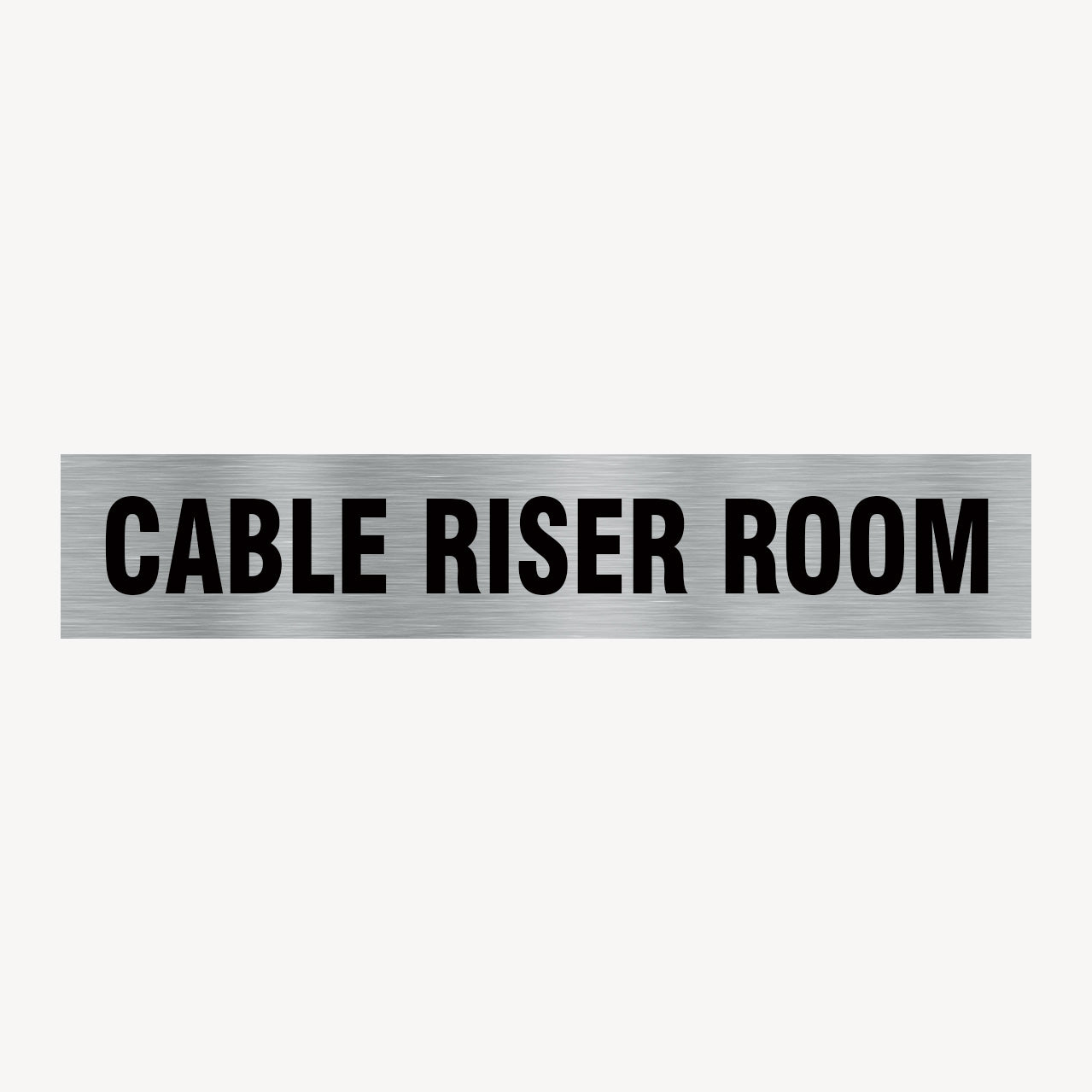 CABLE RISER ROOM SIGN – Get signs