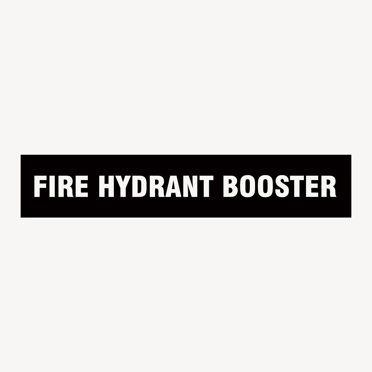 Fire Hydrant Booster Sign | Statutory Signs | Delivery Australia Wide