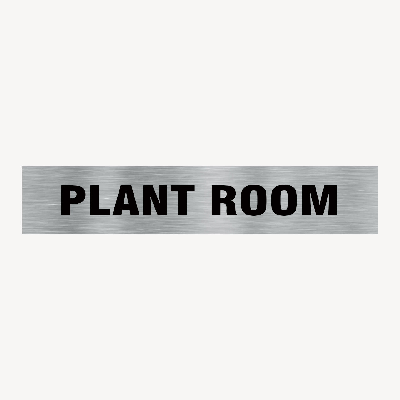 PLANT ROOM SIGN