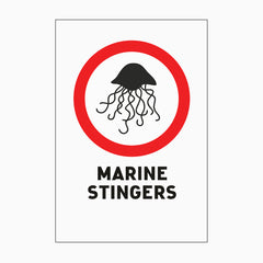 MARINE STINGERS SIGN
