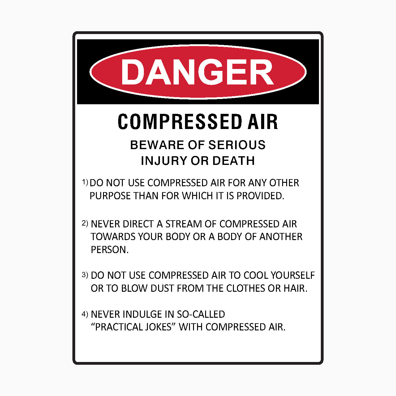 Compressed Air Injury Symptoms at Caitlyn Buvelot blog
