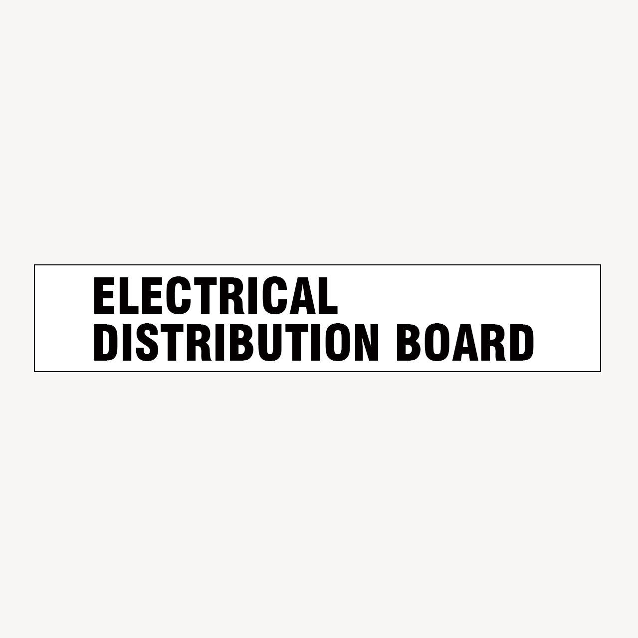 Electrical Distribution Board Signs Online - GET SIGNS Australia – Get ...
