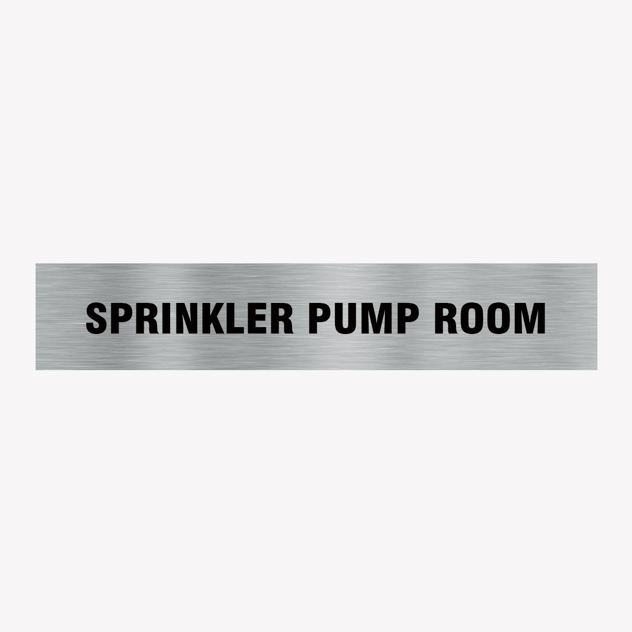 SPRINKLER PUMP ROOM SIGN – Get signs