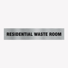 RESIDENTIAL WASTE ROOM SIGN