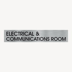 ELECTRICAL & COMMUNICATIONS ROOM SIGN