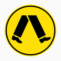 PEDESTRIAN CROSSING SIGN